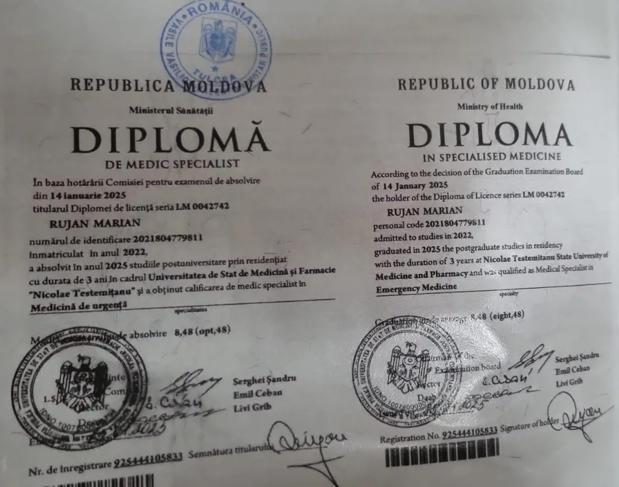 Diploma-medic-Republica-Moldova
