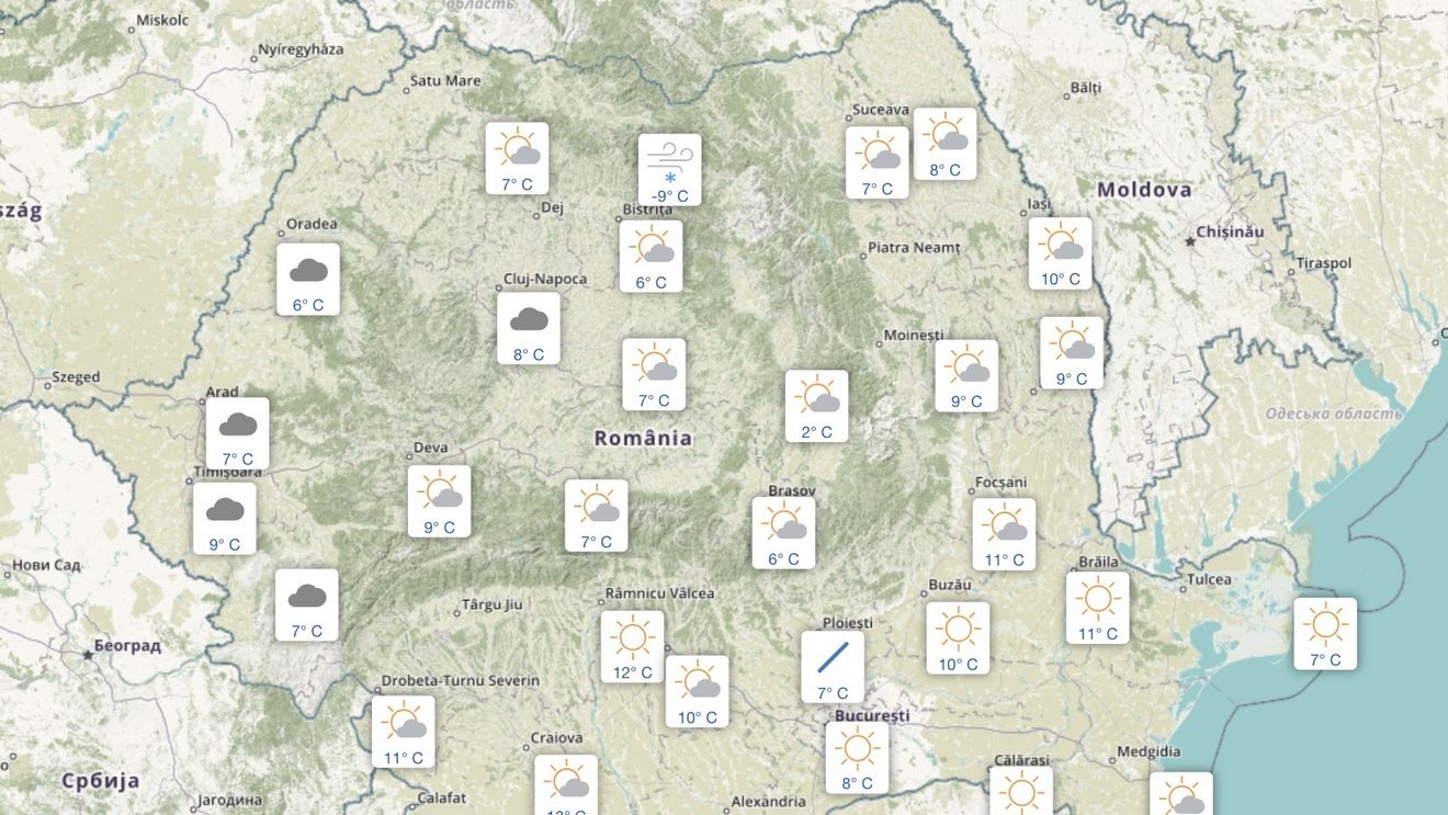 Vremea se va încălzi în vacanța ”mobilă” a elevilor din București și alte 29 de județe. Temperaturi până la 18 grade marți și miercuri – prognoza completă de la Administrația Națională de Meteorologie