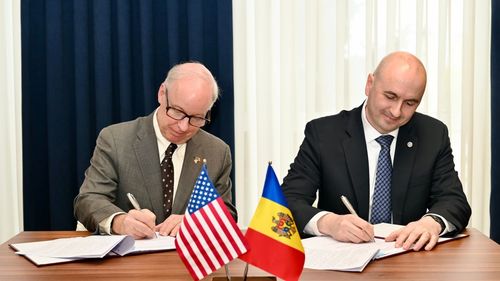 SUA și Republica Moldova au semnat documentul oficial pentru vânzarea terenului pentru noua Ambasada a SUA la Chișinău