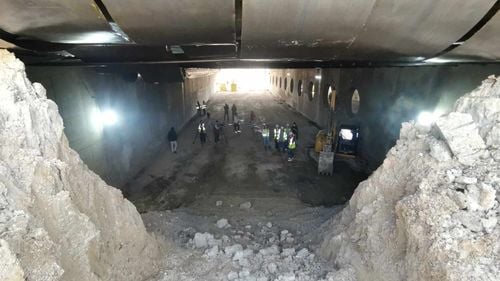 VIDEO&FOTO Pasajul Solventul: Un pas uriaș pentru infrastructura Timișoarei – Chesonul de 70 de metri, împins sub liniile de tren cu o tehnologie utilizată pentru prima dată în România